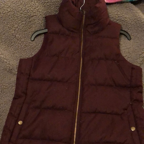 Old Navy Maroon Vest - Picture 1 of 4